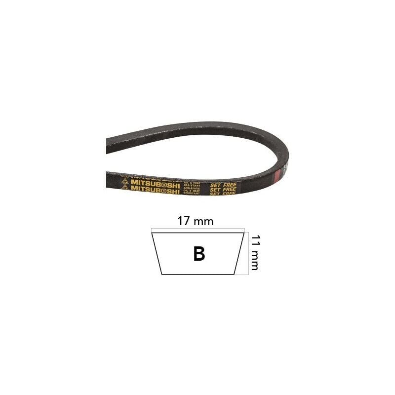 foto del prodotto cinghia trattorino tagliaerba fatta in kevlar compatibile mtd 754-0364