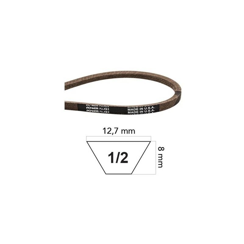 foto del prodotto cinghia trattorino tagliaerba fatta in kevlar compatibile murray 1742461