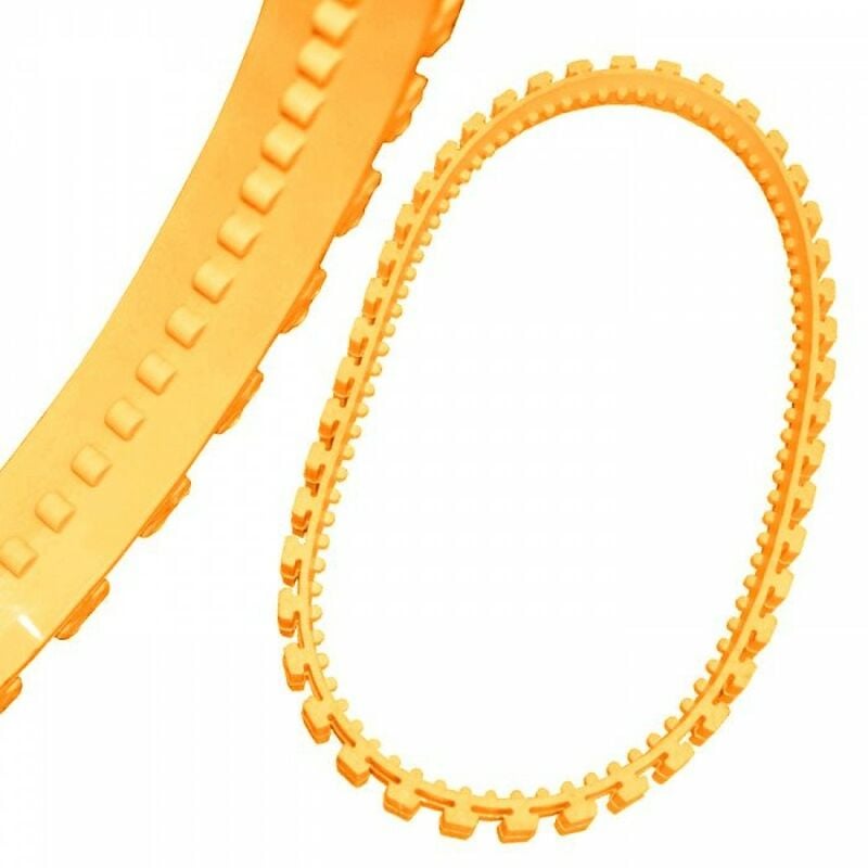 foto del prodotto cingolo giallo vecchia versione robot dolphin 2001 3001