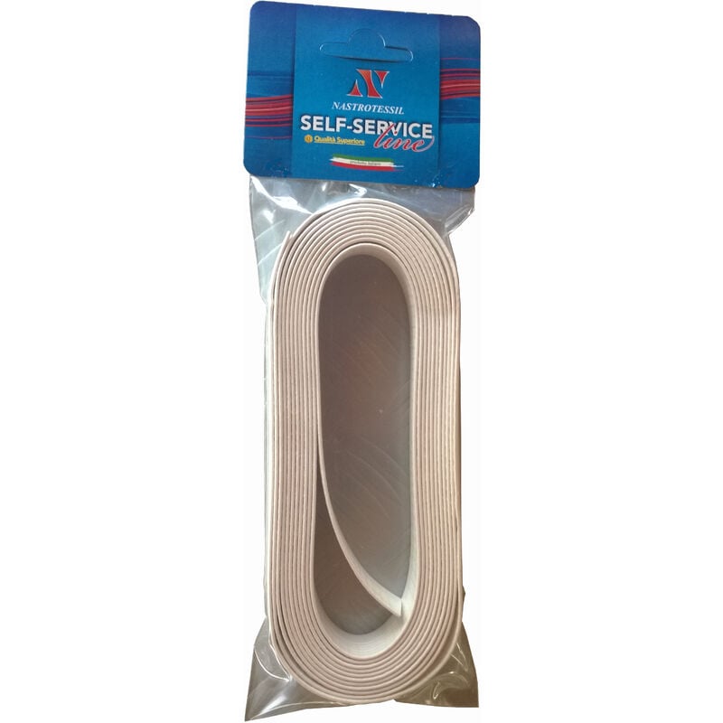foto del prodotto cintino gommato bianco per tapparelle cf mt.5