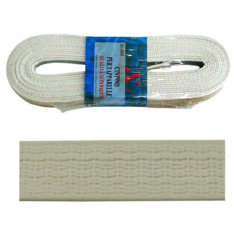 foto del prodotto cintino pvc per avvolgibili beige in matassine mt.7,5x mm.22h. in matassima