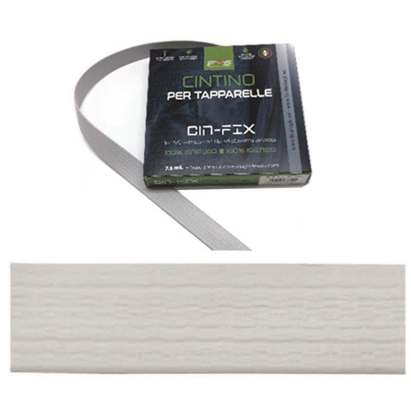 foto del prodotto cintino pvc per avvolgibili bianco in matassine mt.5,5x mm.22h. in matassima