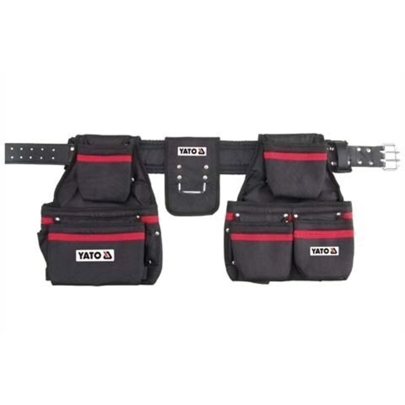 foto del prodotto cintura con tasche per chiodi e attrezzi 120 cm yt 7400 yato