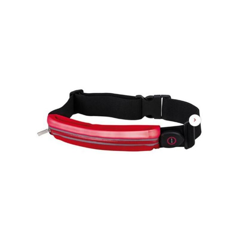 foto del prodotto cintura da corsa con led paulmann 0,4w 5v ricaricabile rosso 70968