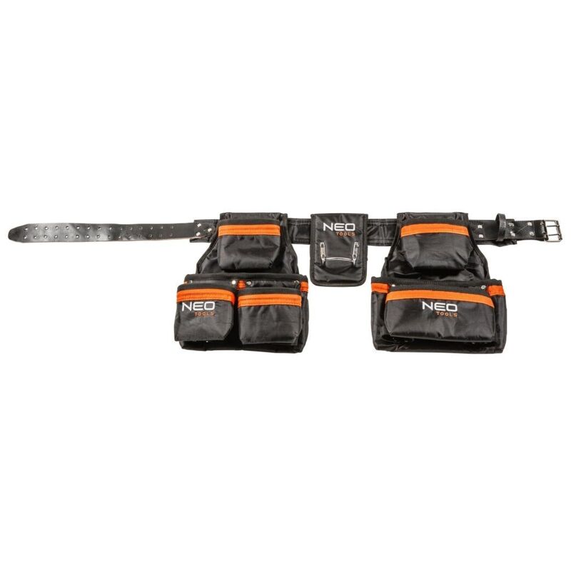 foto del prodotto cintura da lavoro in pelle neo tools 12 tasche professionale