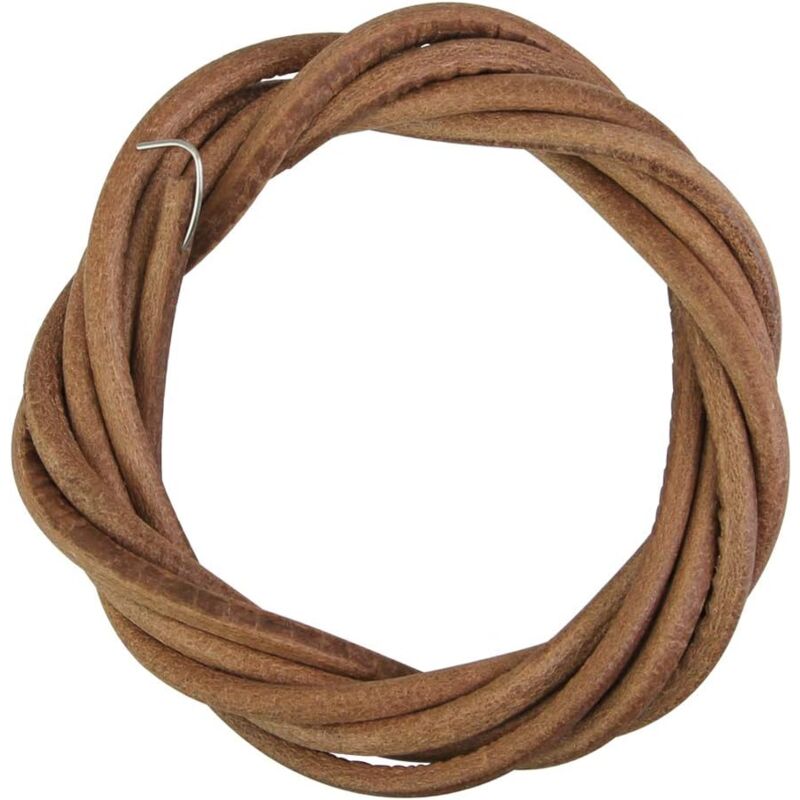 foto del prodotto cintura per macchina da cucire in pelle anticata, 183 cm, resistente e antiscivolo, con gancio, accessorio per macchina da cucire, marrone, per