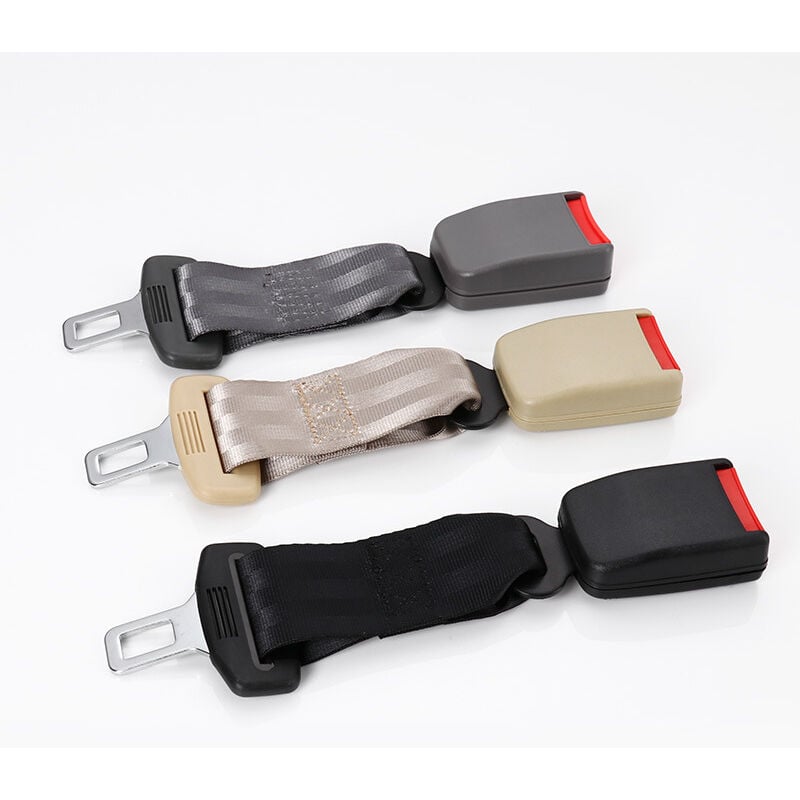 foto del prodotto cinture di sicurezza confezione da 2 estensori universali per cintura di sicurezza per auto. cintura di estensione regolabile per cintura di