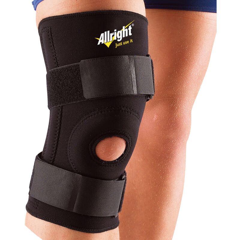 foto del prodotto cinturino al ginocchio, chiusura in velcro, in neoprene, taglia xl