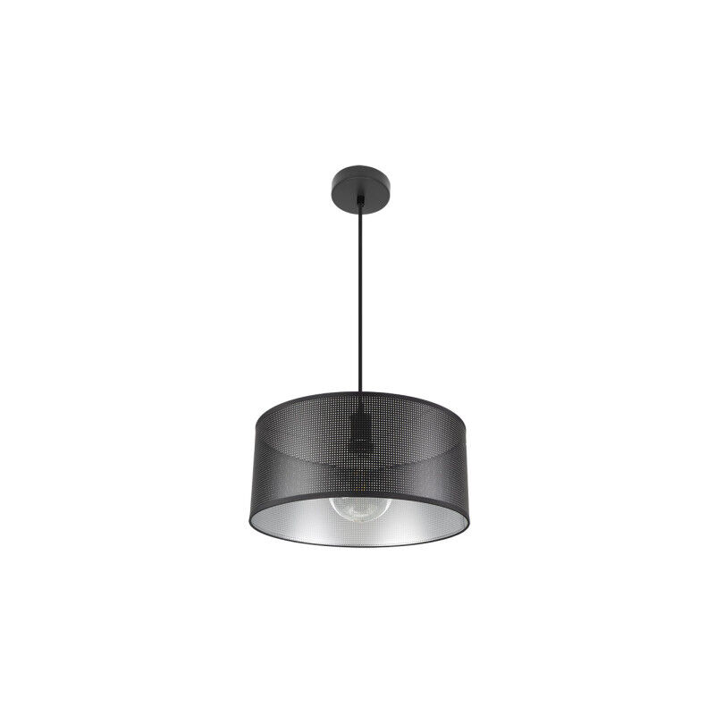 foto del prodotto ciondolo anastasia 1xe27 nero nero argento regx40x40 cm