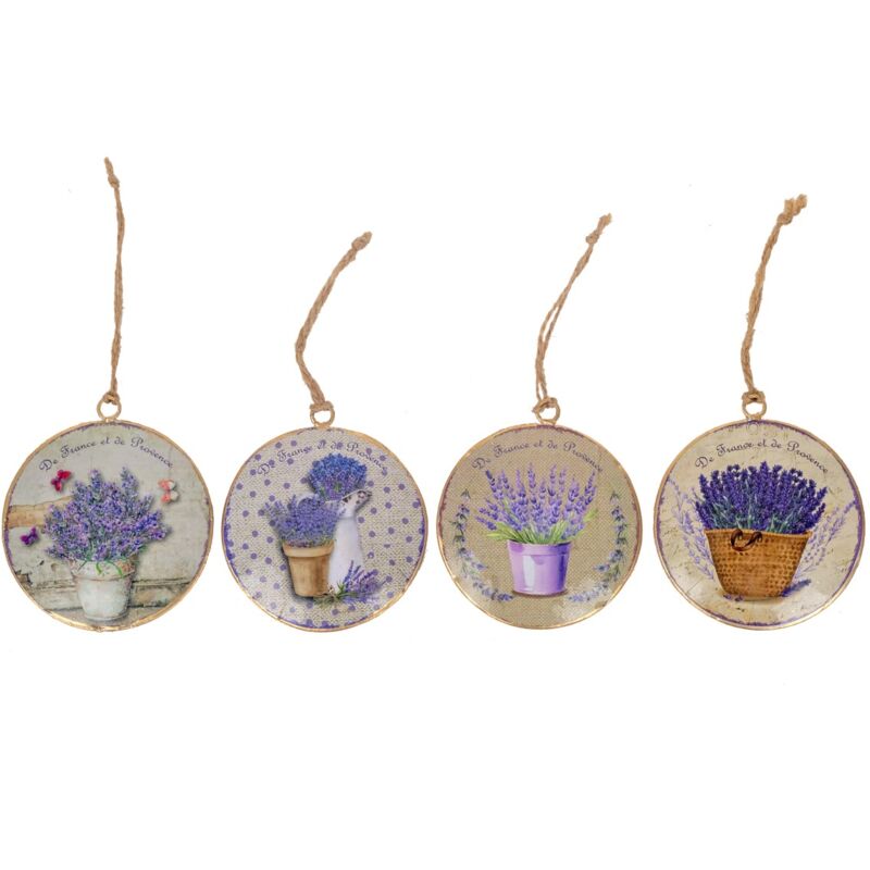 foto del prodotto ciondolo lavanda 4 diffusori aromatici per decorazione casa, regali originali e aromaterapia