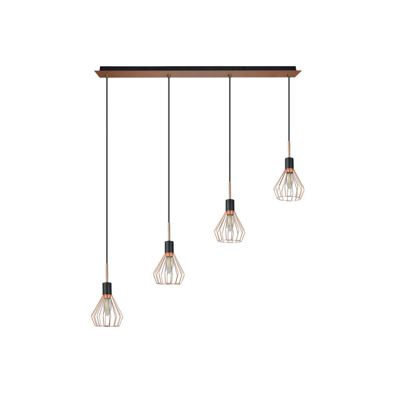 foto del prodotto ciondolo san pietroburgo 4xe14 nero rame regx83x13 cm