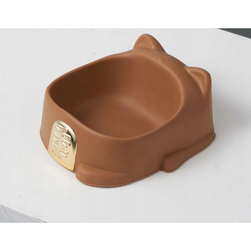 foto del prodotto ciotola cani gatto doppia con supporto glamour per acqua alimento 2 x 250 ml