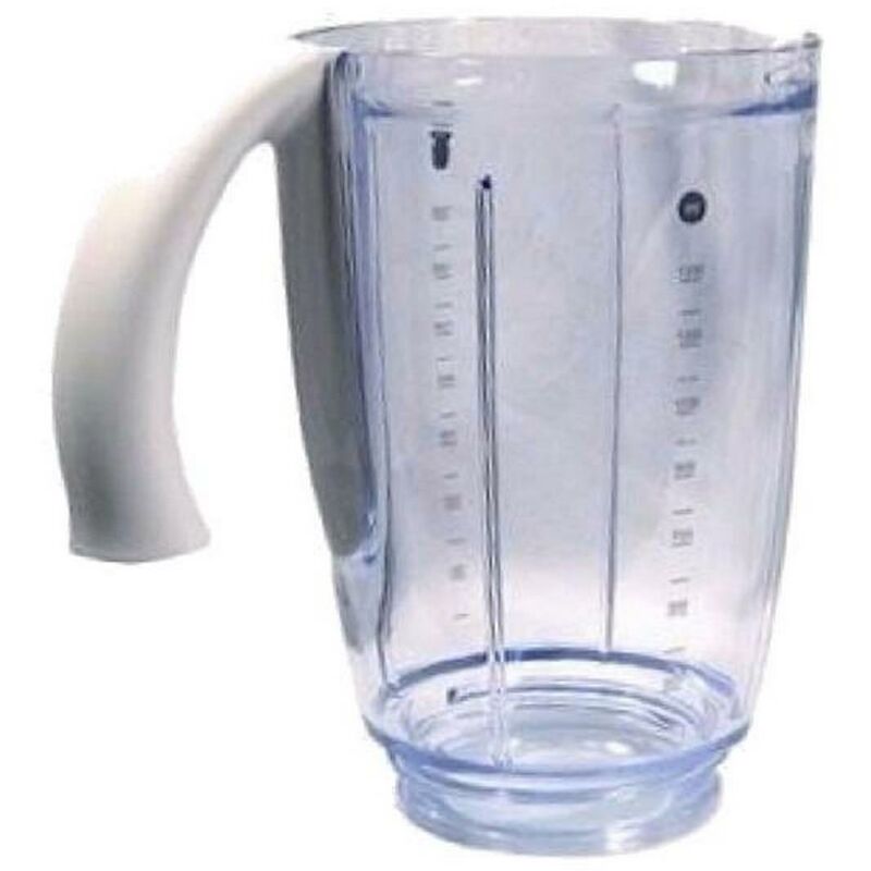 foto del prodotto ciotola frullatore mixer acrilico bianco robot da cucina e cuocitutto kenwood 443223664902148771