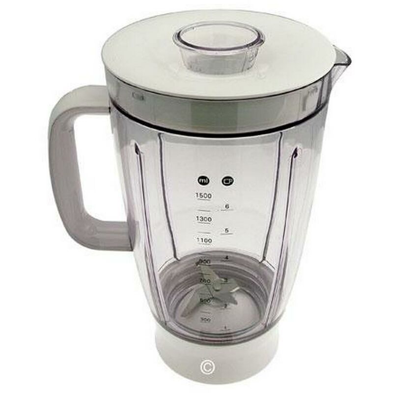 foto del prodotto ciotola frullatore mixer completa 1,5 l acrilico bianco robot da cucina e cuocitutto kenwood 394985011423842998