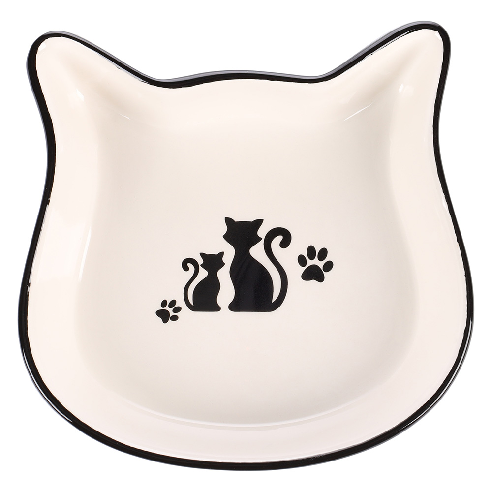 foto del prodotto ciotola in ceramica flamingo nona per gatti 250 ml, 13 cm