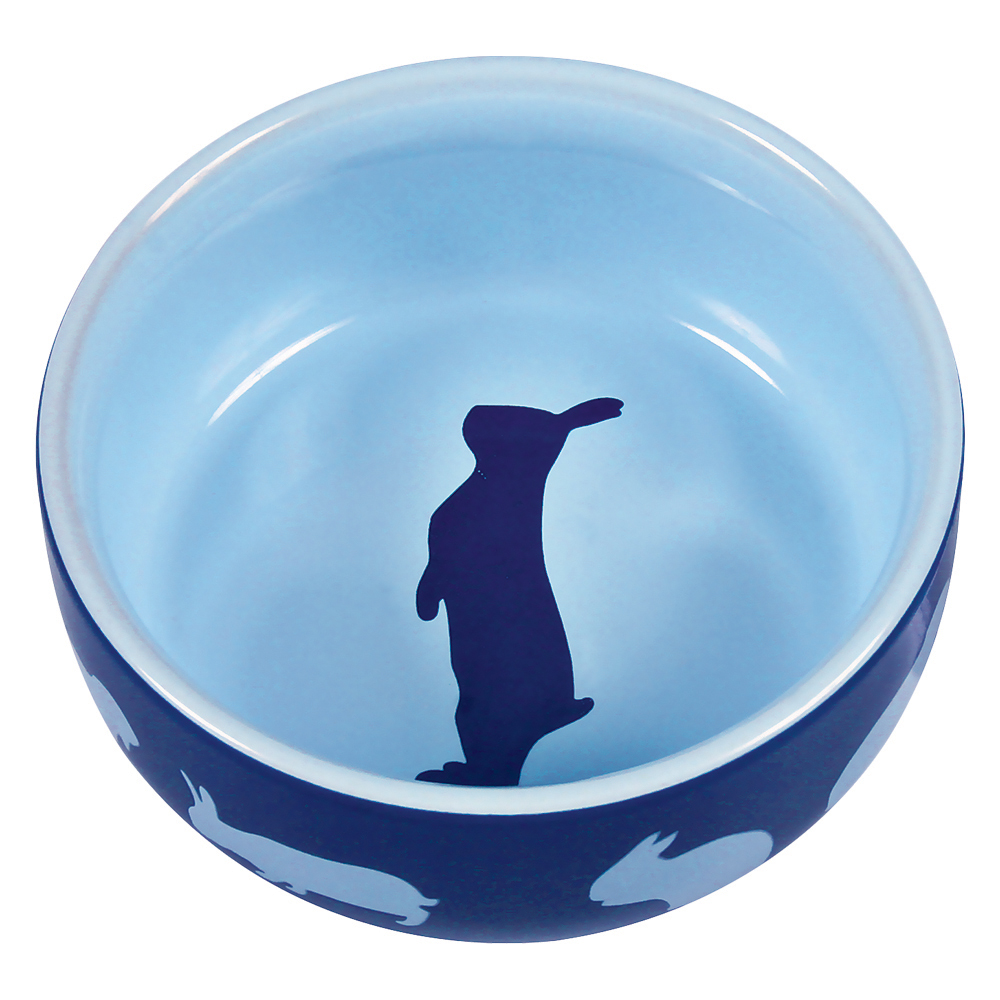 foto del prodotto ciotola in ceramica trixie per roditori conigli 250 ml, 11 cm