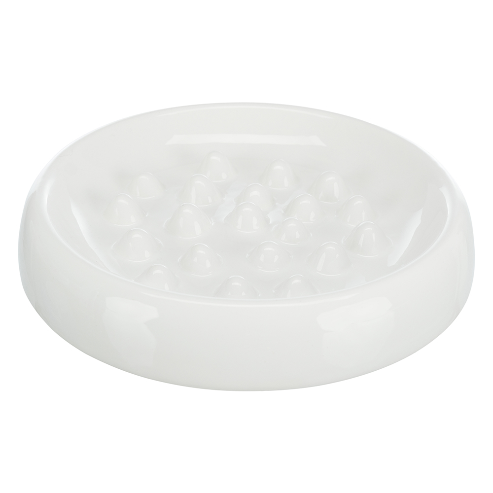foto del prodotto ciotola in ceramica trixie slow feed 250 ml, 18 cm