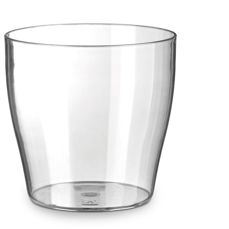 foto del prodotto ciotola living ovale 20 cm trasparente vaso veca