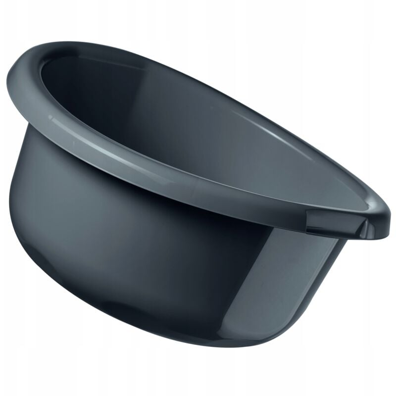 foto del prodotto ciotola per bucato in plastica kadax contenitore rotondo da 1,9 litri con manici