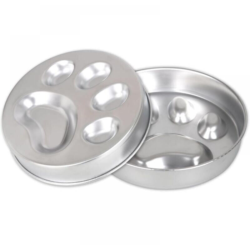 foto del prodotto ciotola per cani anti ghiottoneria in acciaio inossidabile, ciotola per cani a lenta alimentazione con base antiscivolo, favorisce un alimentazione