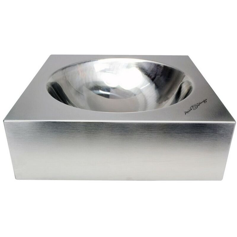 foto del prodotto ciotola per cani red dingo reddingo acciaio inossidabile argentato 330 ml 16 x 16 x 5 cm 