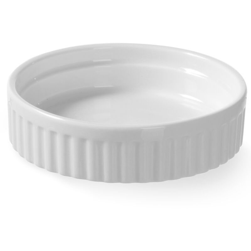 foto del prodotto ciotola per cottura in ramekin per cuocere fino a 600 °c, porcellana, diametro 70 mm, altezza 35 mm - hendi 783153