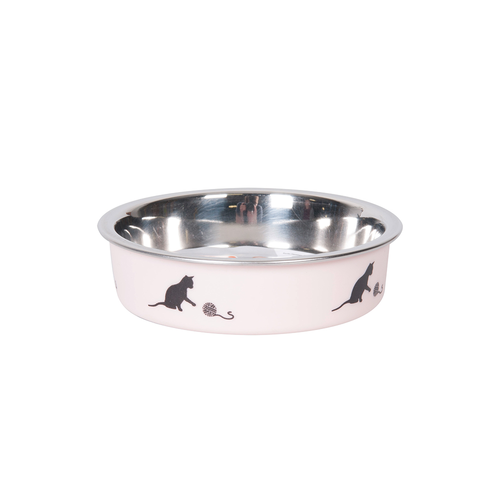 foto del prodotto ciotola per gatti karlie ascar 160 ml, 10 cm, rosa