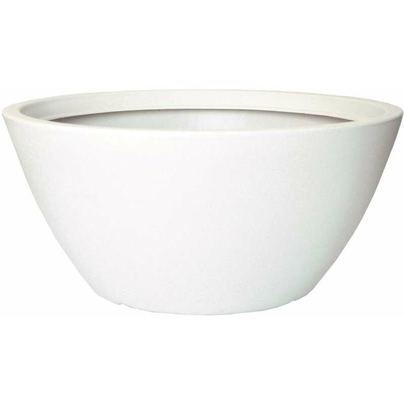 foto del prodotto ciotola tonda camaiore 37 x 17 h cm bianco perla
