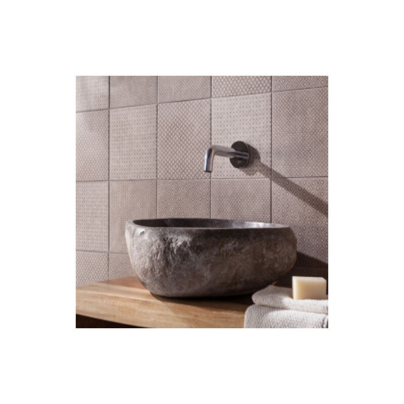 foto del prodotto cipi - lavandino da appoggio in pietra di fiume cipì,