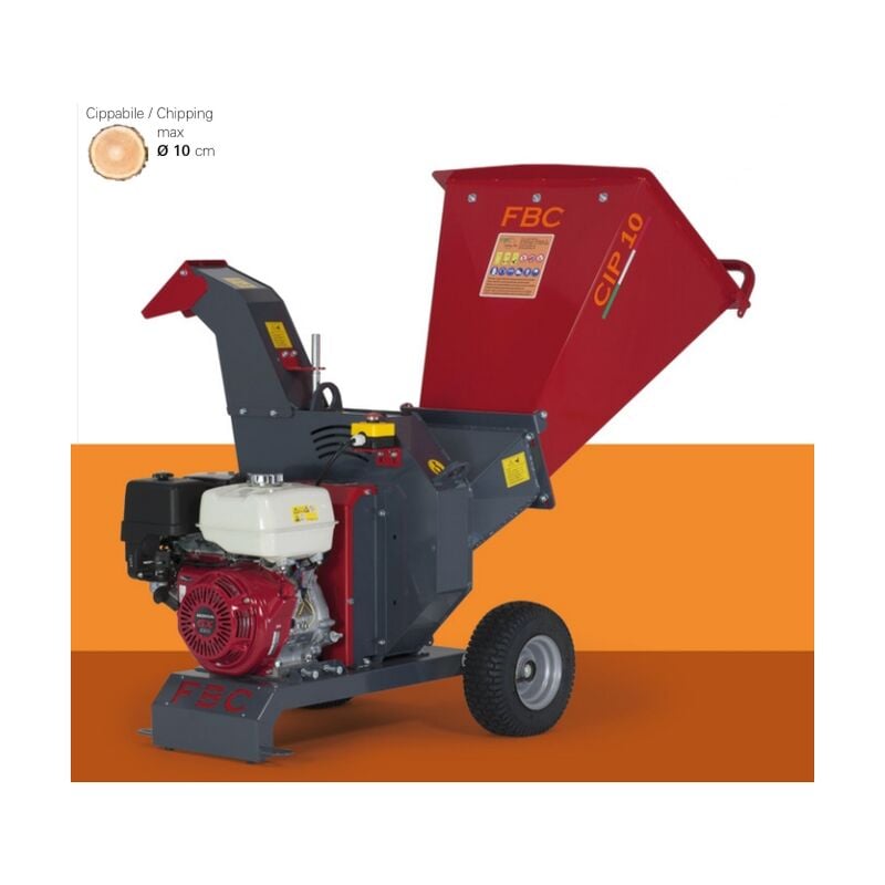 foto del prodotto cippatore biotrituratore fbc cip.10.13h motore honda gx390 cc 1 lama 10 martelli