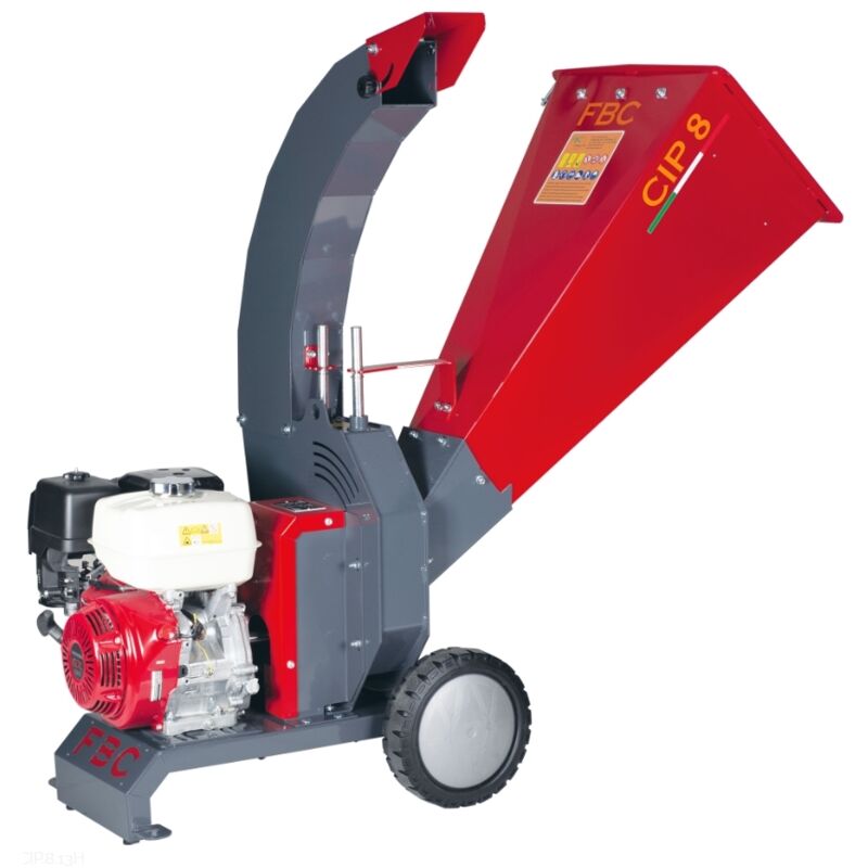 foto del prodotto cippatore biotrituratore fbc cip.8.13h motore honda gx 390 cc 1 lama 6 martelli