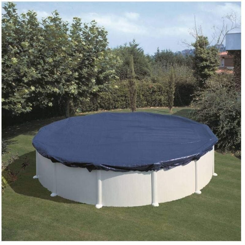 foto del prodotto cipr301 copertura invernale per piscine rotonde dal diametro di 300 cm, 120 g m2. copertura per piscine per proteggere l acqua della piscina. gre