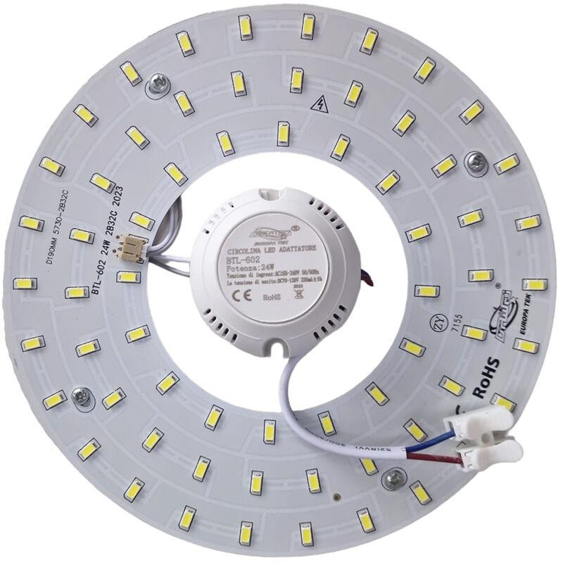 foto del prodotto circolina led smd 24w corona luce naturale 4000k sostituzione plafoniera