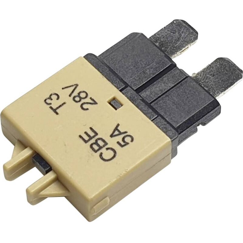 foto del prodotto circuit breaker standard, type 3, manual reset, 5a cbe3 series 5a interruttore automatico fusibile piatto standa hansor