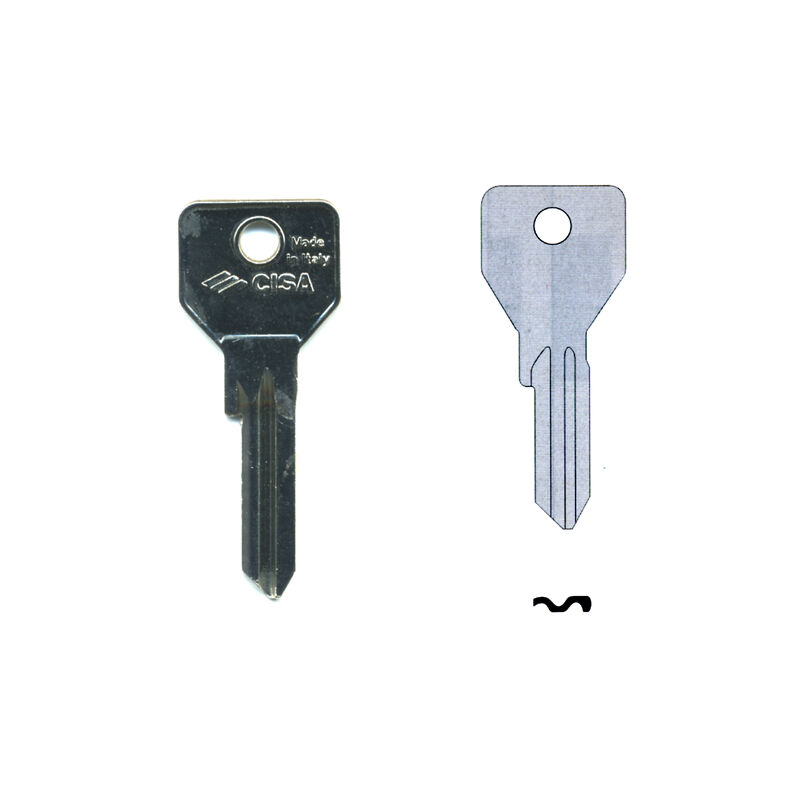 foto del prodotto cisa 01070 10 1 chiave c2000 5 perni dx