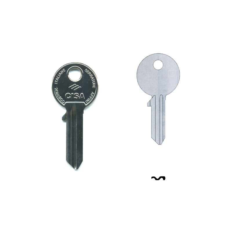 foto del prodotto cisa 01320 00 1 chiave 4 perni dx