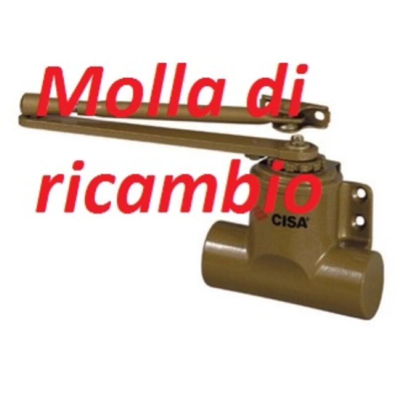 foto del prodotto cisa 07102.02.0 molla di ricambio per chiudiporta aereo 60140.02