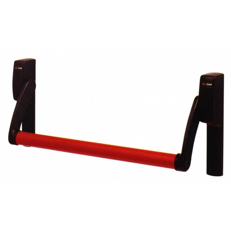 foto del prodotto cisa 159616000, maniglione antipanico, carter in nylon nero