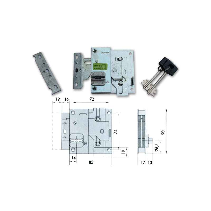 foto del prodotto cisa 57411 30 acc serr cassaforte