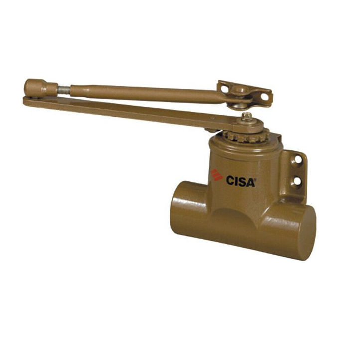foto del prodotto cisa 60140 02 0 98 chiudiporta tradizionale oro