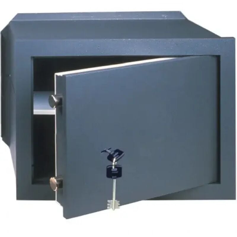 foto del prodotto cisa cassaforte da muro art. 82010 chiusura con chiave mm. 360x250x240 h