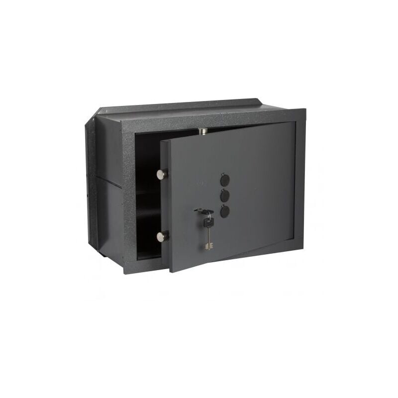 foto del prodotto cisa cassaforte da muro art. 82210 chiusura con chiave combinatore mm. 490x200x360 h