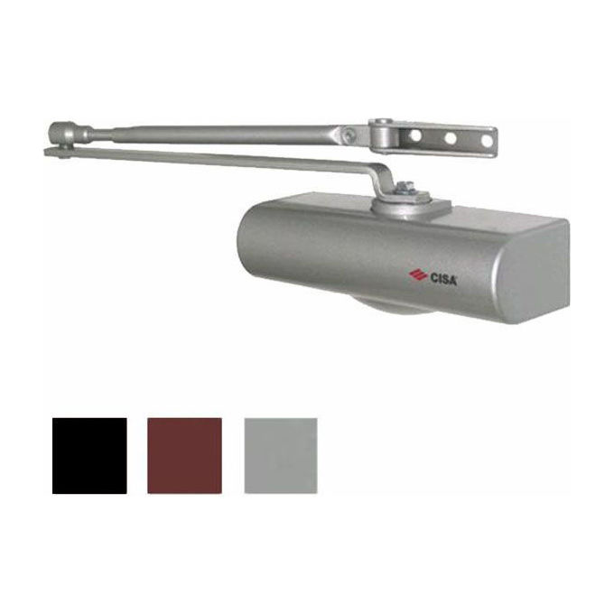 foto del prodotto cisa chiudiporta smart-plus nero c1415 forza 3
