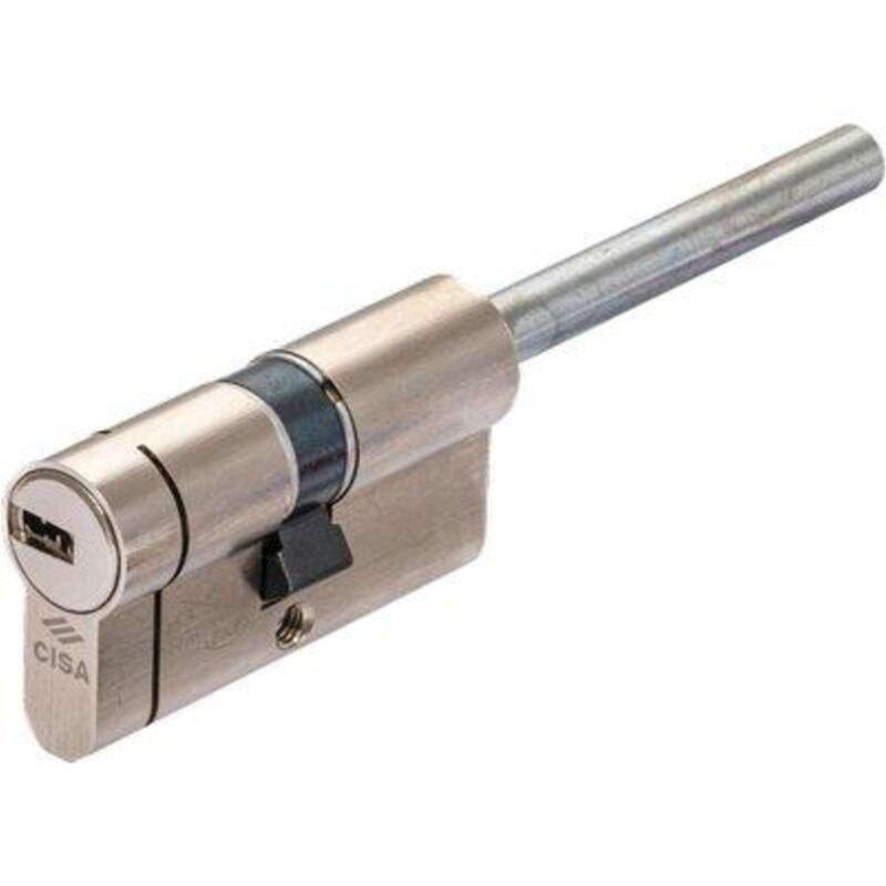 foto del prodotto cisa cilindro sagomato astral tekno pro pomolo ott.nich.satin chiavi 5 1 mm 80 30 50 1 pezzo
