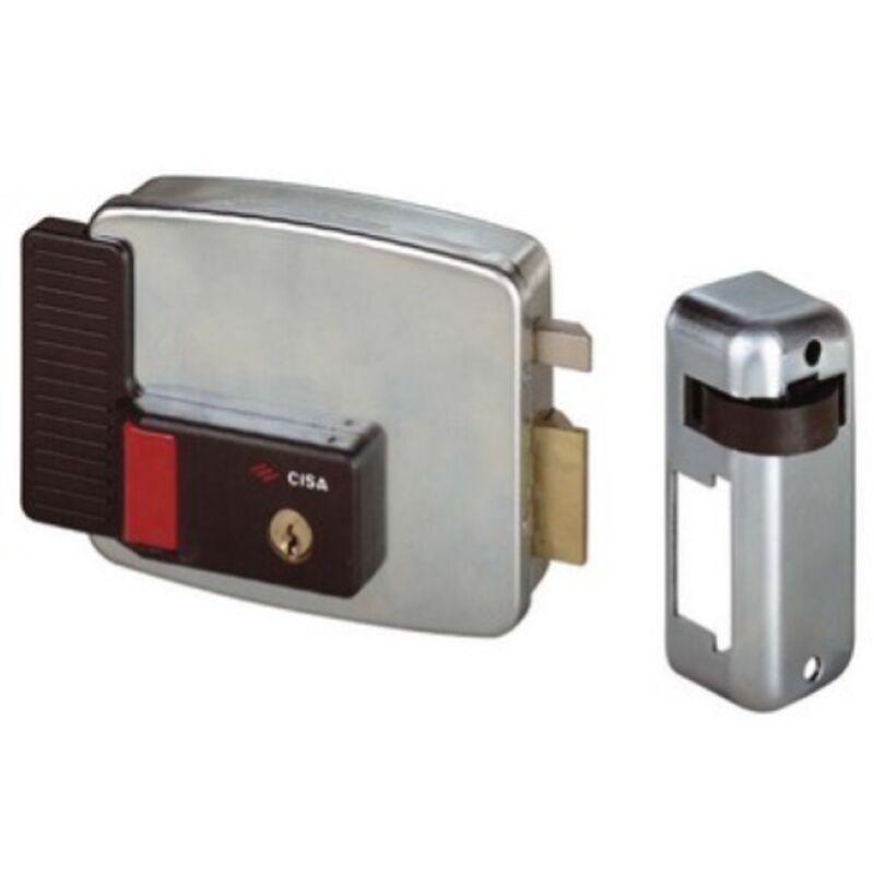 foto del prodotto cisa elettroserratura dx 11731 serratura elettrica per cancello 70 mm