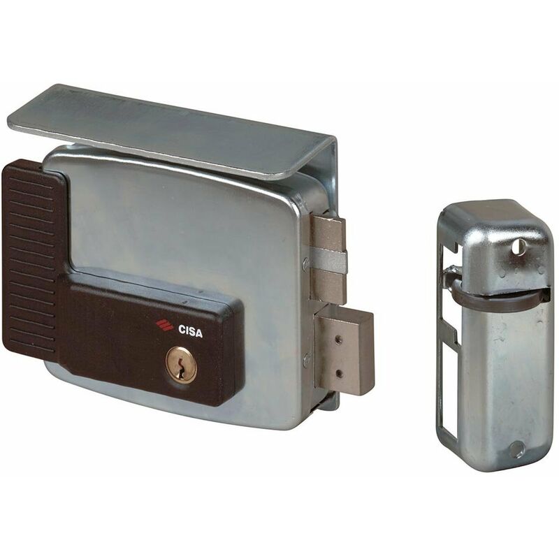 foto del prodotto cisa elettroserratura sx 11761 serratura elettrica per cancello 60 mm