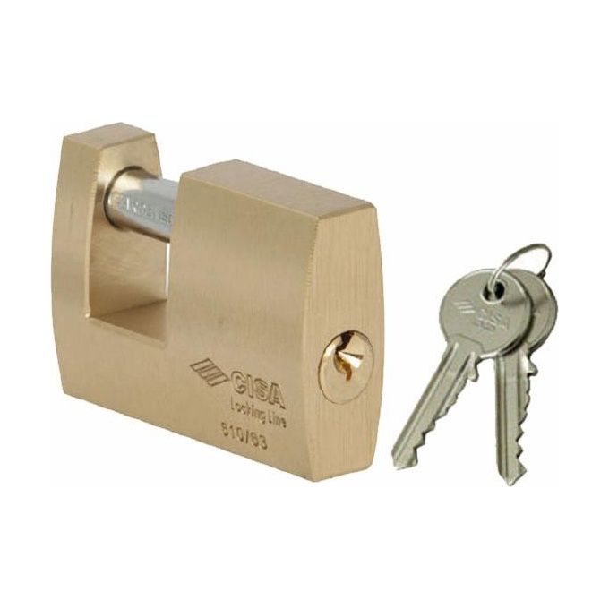 foto del prodotto cisa ll lucchetto ottone mm 70 serrande