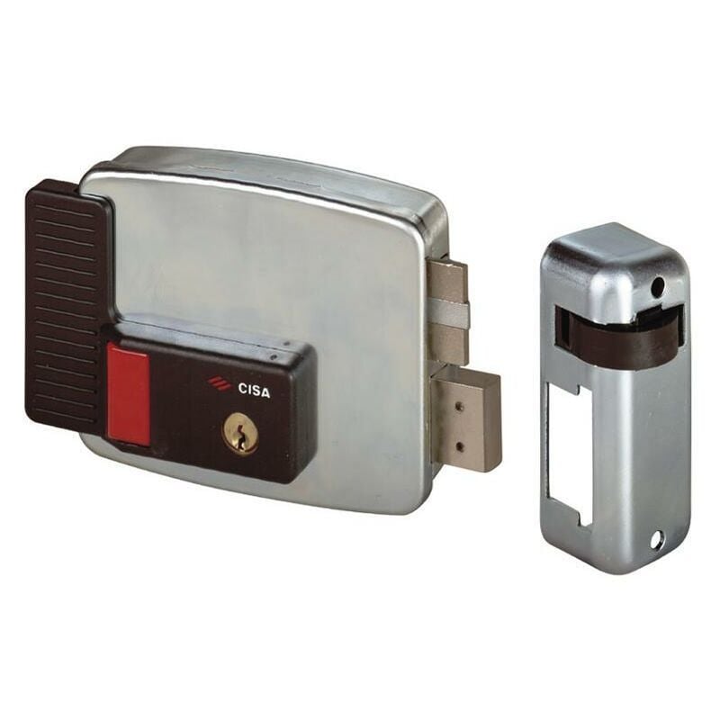 foto del prodotto cisa serratura 11670 60 sx elettrica da applicare per legno