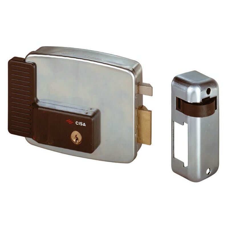 foto del prodotto cisa serratura 11921 70 sx elettrica da applicare per ferro