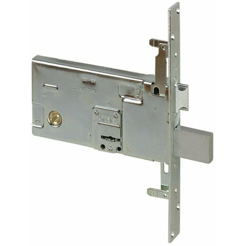 foto del prodotto cisa - serratura a doppia mappa con contropiastra in nylon per serramenti in metallo 57318